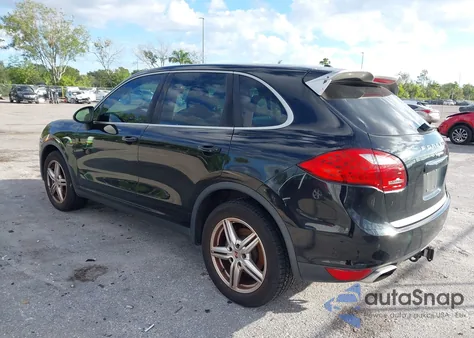 2014 Porsche Cayenne Diesel Platinum Edition from USA, damaged, VIN WP1AF2A20ELA42848